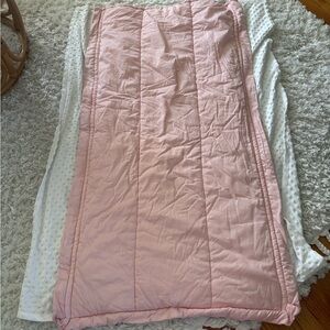 Beddys toddler top only pink with minky